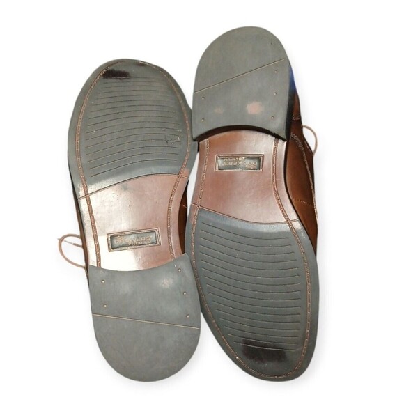 Dockers Premium Brown Leather Dress Shoes Men’s Size 8.5M - Picture 8 of 8